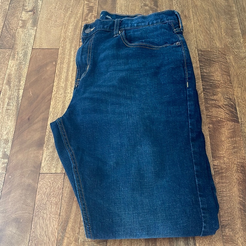 Old Navy Slim Dark Wash Flex Jeans